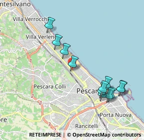 Mappa 085 4210082 nuovo numero telefonico, 65124 Pescara PE, Italia (2.13833)