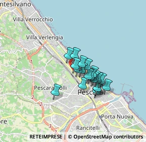 Mappa 085 4210082 nuovo numero telefonico, 65124 Pescara PE, Italia (1.1775)