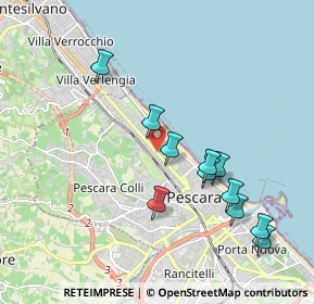 Mappa 085 4210082 nuovo numero telefonico, 65124 Pescara PE, Italia (2.02182)