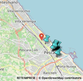 Mappa 085 4210082 nuovo numero telefonico, 65124 Pescara PE, Italia (1.57167)