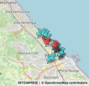 Mappa 65123 Pescara PE, Italia (1.1475)