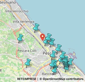 Mappa 65123 Pescara PE, Italia (2.42889)