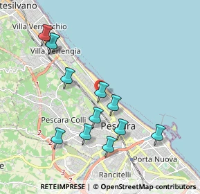 Mappa 65123 Pescara PE, Italia (2.07417)
