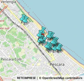Mappa 65123 Pescara PE, Italia (0.557)