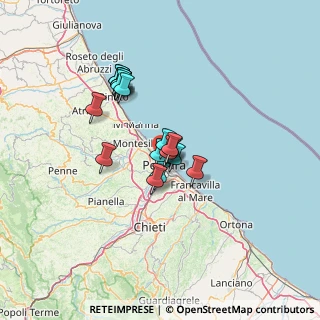 Mappa Via Carlo Pisacane, 65123 Pescara PE, Italia (10.35611)