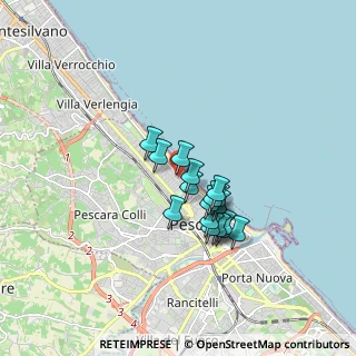 Mappa Via Agostino de Pretis, 65123 Pescara PE, Italia (1.31118)