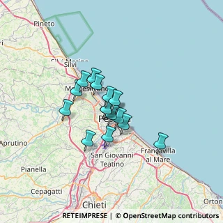 Mappa Via Zara, 65123 Pescara PE, Italia (4.50867)