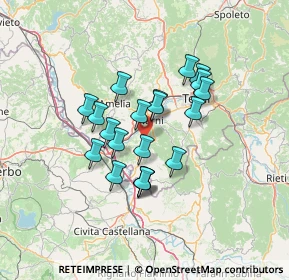 Mappa Visciano di Narni, 05035 Narni TR, Italia (10.966)