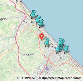 Mappa Strada Colle Scorrano, 65125 Pescara PE, Italia (3.6)