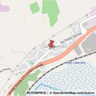 Mappa Via ortana 521, 05035 Narni, Terni (Umbria)
