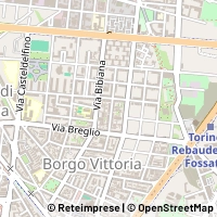 Mapa Torino