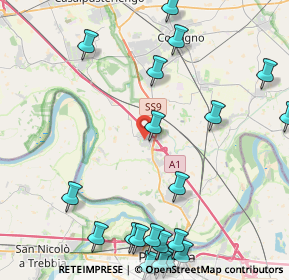 Mappa Via della Chiesa, 26862 Guardamiglio LO, Italia (5.8005)