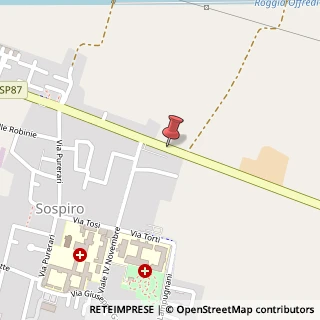 Mappa Via giuseppina 9/a, 26048 Sospiro, Cremona (Lombardia)