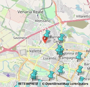 Mappa CC Twelve Area, 10151 Torino TO, Italia (3.27375)