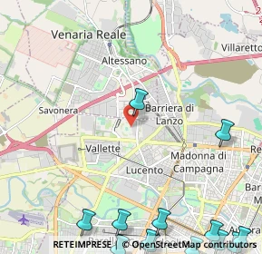 Mappa CC Twelve Area, 10151 Torino TO, Italia (3.76)