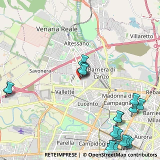 Mappa CC Twelve Area, 10151 Torino TO, Italia (3.0205)