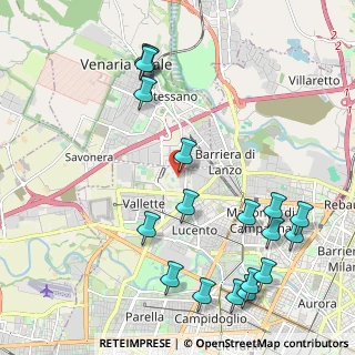 Mappa CC Twelve Area, 10151 Torino TO, Italia (2.60333)