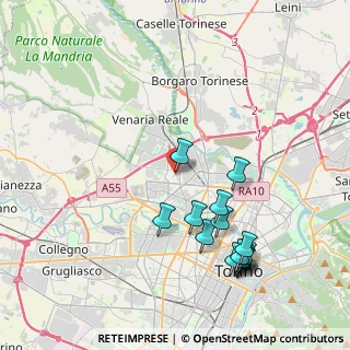 Mappa CC Twelve Area, 10151 Torino TO, Italia (4.35214)