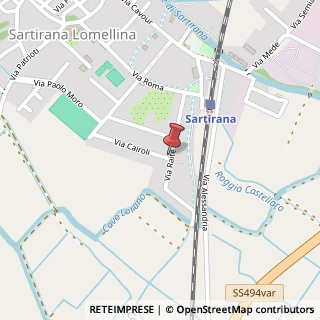 Mappa Via Rait?, 30, 27020 Sartirana Lomellina, Pavia (Lombardia)
