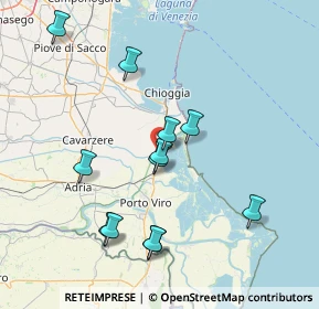 Mappa Via Cà Diedo, 45010 Rosolina RO, Italia (15.3125)