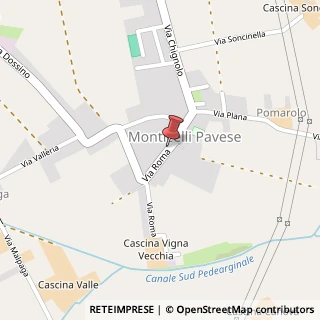 Mappa Via Roma,  7, 27010 Monticelli Pavese, Pavia (Lombardia)