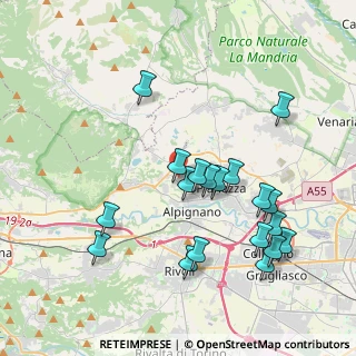 Mappa Via Torelle, 10091 Alpignano TO, Italia (4.06158)
