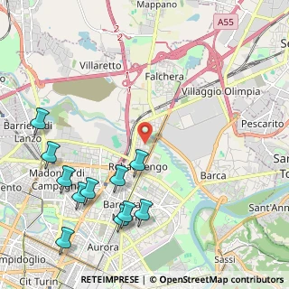 Mappa Via Bollengo, 10155 Torino TO, Italia (2.68545)