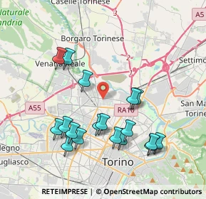 Mappa 10148 Torino TO, Italia (3.96222)