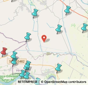 Mappa Unnamed Road, 45032 Bergantino RO, Italia (6.963)