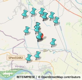 Mappa Unnamed Road, 45032 Bergantino RO, Italia (3.01176)