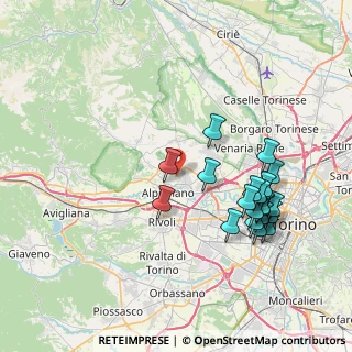 Mappa Via Casalegno, 10044 Pianezza TO, Italia (8.0065)