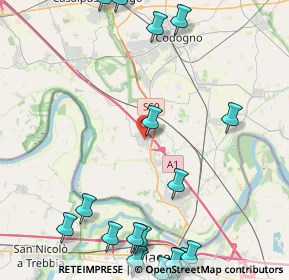 Mappa Via Alessandro Manzoni, 26862 Guardamiglio LO, Italia (6.3455)