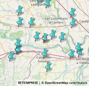 Mappa Via Trento, 27017 Pieve Porto Morone PV, Italia (9.443)