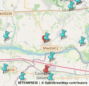 Mappa Via Trento, 27017 Pieve Porto Morone PV, Italia (7.2615)