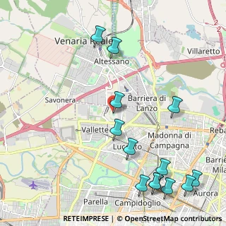 Mappa Corso Gaetano Scirea, 10151 Torino TO, Italia (2.74385)