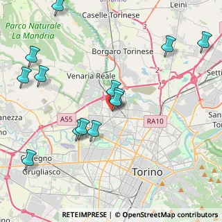 Mappa Via Druento, 10151 Torino TO, Italia (4.78462)