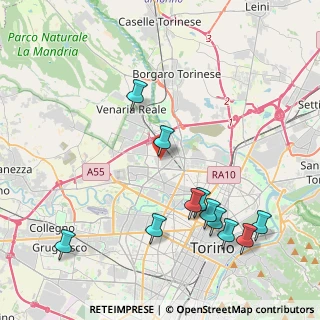 Mappa Via Druento, 10151 Torino TO, Italia (4.71455)