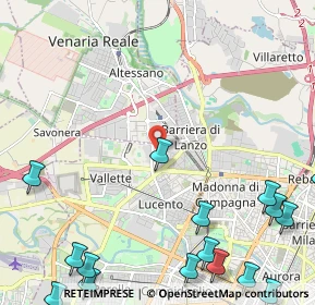 Mappa Via Druento, 10151 Torino TO, Italia (3.54941)