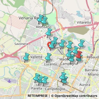 Mappa Via Druento, 10151 Torino TO, Italia (2.1265)