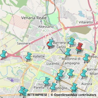 Mappa Centro Commerciale, 10151 Torino TO, Italia (3.19833)