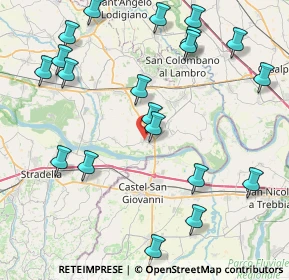 Mappa Via della Vittoria, 27017 Pieve Porto Morone PV, Italia (9.9775)