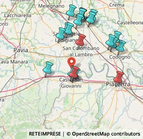 Mappa Via della Vittoria, 27017 Pieve Porto Morone PV, Italia (15.808)