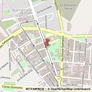 Mappa Via lanzo 94, 10148 Torino, Torino (Piemonte)