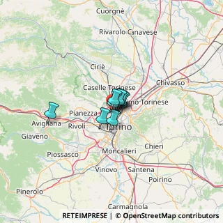 Mappa Via Bonzo, 10151 Torino TO, Italia (12.74636)