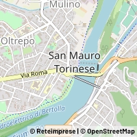 Map San Mauro Torinese