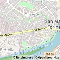 Karte San Mauro Torinese