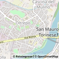 Mapa San Mauro Torinese