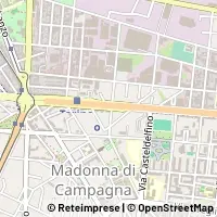 Mapa Torino