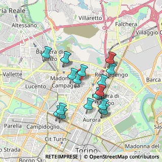 Mappa Via Michele Coppino, 10100 Torino TO, Italia (1.5785)
