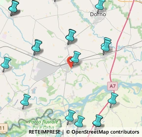 Mappa Via Antonio Gramsci, 27039 Sannazzaro de' Burgondi PV, Italia (5.9755)